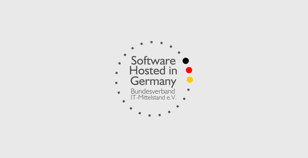 Software hosted in Germany